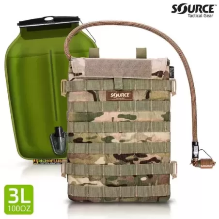 Source Razor 3L Low Profile Hydration Pouch Multicam Source Razor 3L Low Profile Hydration Pouch Multicam