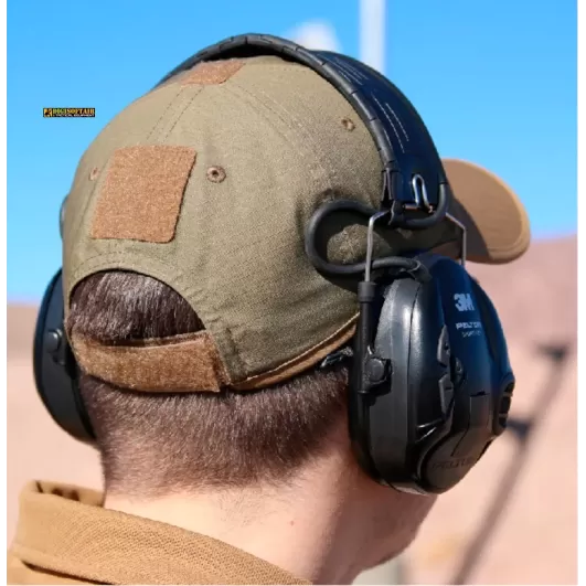 Logo Cap Coyote / Olive Green A PolyCotton Ripstop Helikon Tex