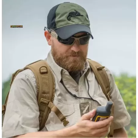 Logo Cap Coyote / Olive Green A PolyCotton Ripstop Helikon Tex