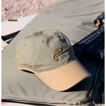 Logo Cap Adaptive Green/Coyote A PolyCotton Ripstop Helikon Tex