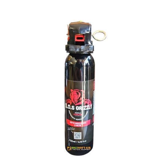 SOS GRIZZLY 150 ml — Defence System 2.0 Bear Spray