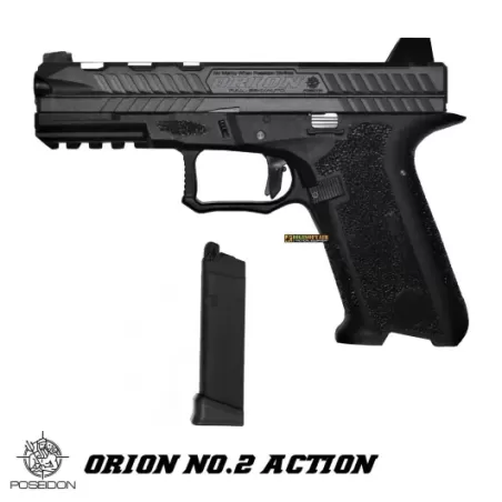 Poseidon Orion 2 Action Airsoft GBB Pistol Black Poseidon Orion 2 Action Airsoft GBB Pistol Black