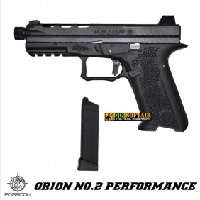 Poseidon Orion 2 Performance Airsoft GBB Pistol Black