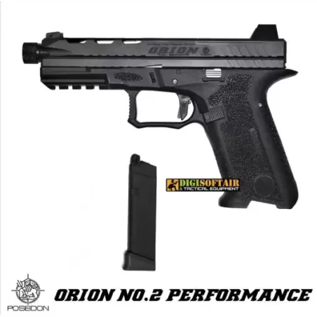 Poseidon Orion 2 Performance Airsoft GBB Pistol Black Poseidon Orion 2 Performance Airsoft GBB Pistol Black