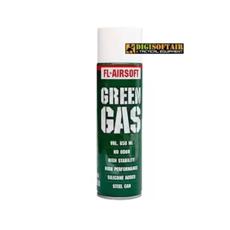 FL Airsoft Green gas 650ml contains silicone oil