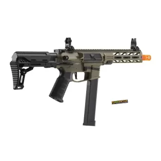 Lancer Tactical 9mm Battle X CQB Carbine Tan Airsoft AEG 2