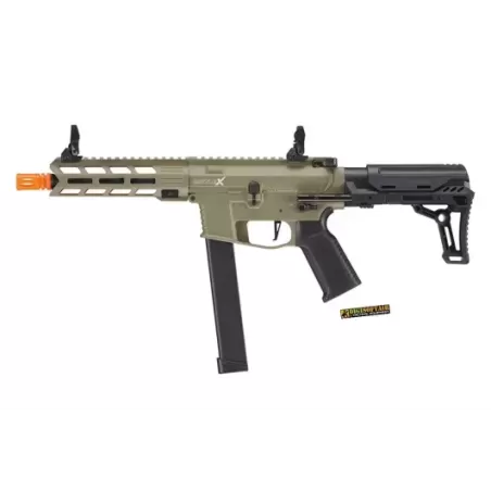 Lancer Tactical 9mm Battle X CQB Carbine Tan Airsoft AEG Lancer Tactical 9mm Battle X CQB Carbine Tan Airsoft AEG