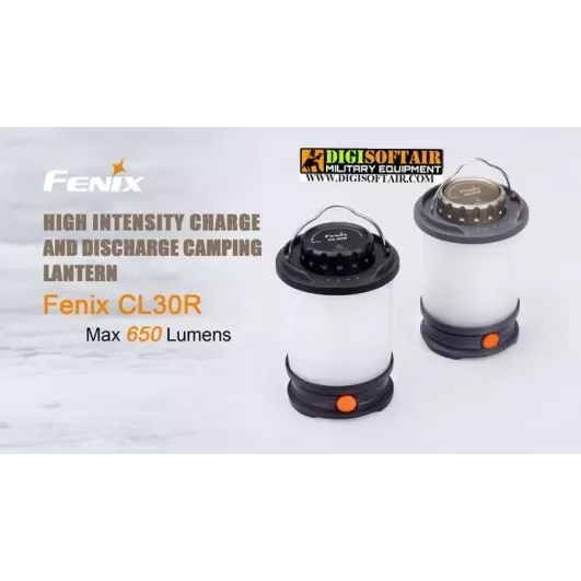 Fenix CL30R camping lantern 650 lumens