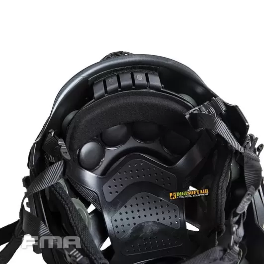 ELMETTO FAST EXF Bump Helmet FMA nero