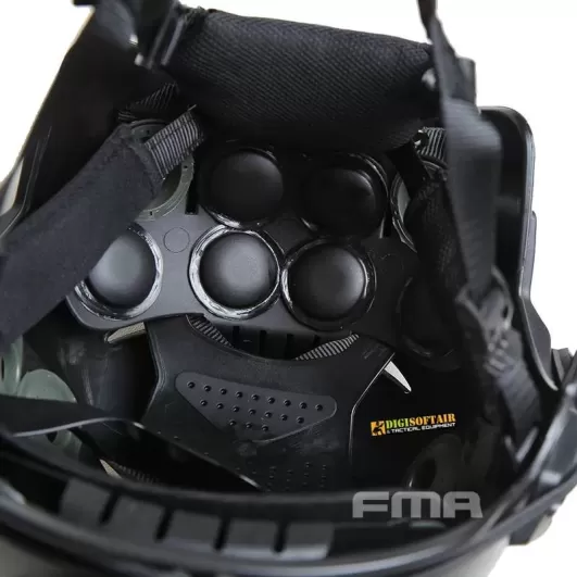 ELMETTO FAST EXF Bump Helmet FMA nero