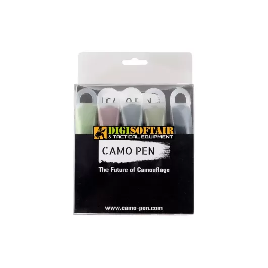Camo Pen 5 Pack Woodland