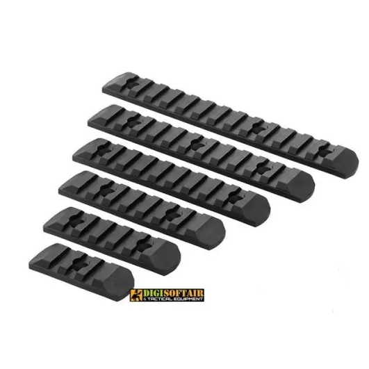Rail Set 6-pack for Keymod & M-LOK