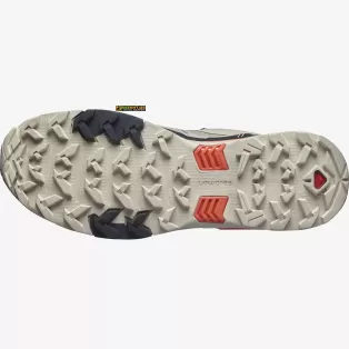 Salomon X ULTRA 4 Goretex Khaki / Black / Cherry tomato 2