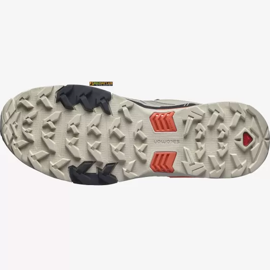 Salomon X ULTRA 4 Goretex Khaki / Black / Cherry tomato