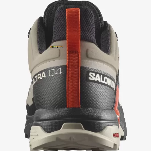Salomon X ULTRA 4 Goretex Kang Khaki / Black / Cherry tomato