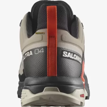 Salomon X ULTRA 4 Goretex Kang Khaki / Black / Cherry tomato