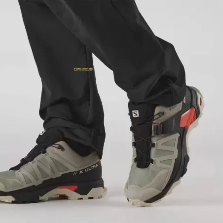 Salomon X ULTRA 4 Goretex Kang Khaki / Black / Cherry tomato