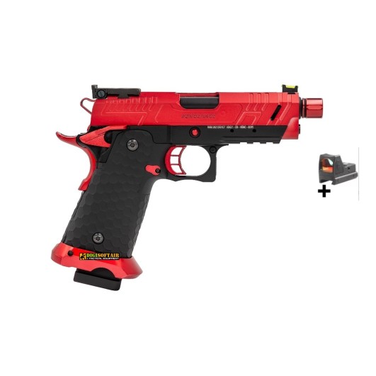 VORSK CS Hi-Capa 3.8 Vengeance Compact Red & Black + Micro-Dot