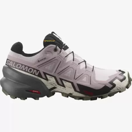 Speedcross 6 donna GTX Salomon Ashes of roses / Black / Olive