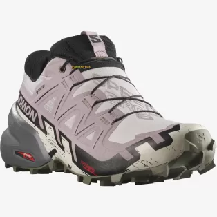 Speedcross 6 donna GTX Salomon Ashes of roses / Black / Olive