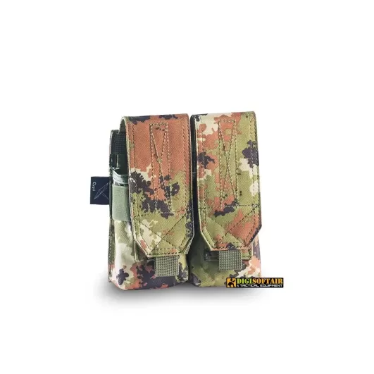 Cygni double magazine M4-AK pouch 600D Poly Vegetato Italiano