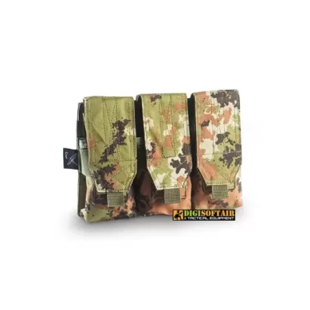 cygni triple magazine m4-ak pouch with velcro opening 600d poly