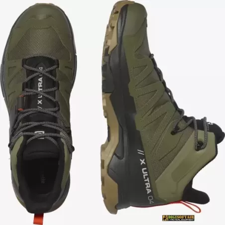 Salomon X ULTRA 4 MID Goretex Deep Lichen Green / Peat / Kelp Salomon X ULTRA 4 MID Goretex Deep Lichen Green / Peat / Kelp