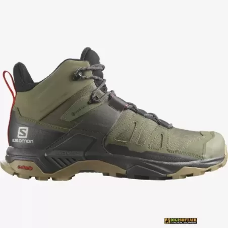 Salomon X ULTRA 4 MID Goretex Deep Lichen Green / Peat / Kelp Salomon X ULTRA 4 MID Goretex Deep Lichen Green / Peat / Kelp