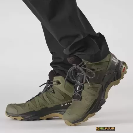 Salomon X ULTRA 4 MID Goretex Deep Lichen Green / Peat / Kelp Salomon X ULTRA 4 MID Goretex Deep Lichen Green / Peat / Kelp