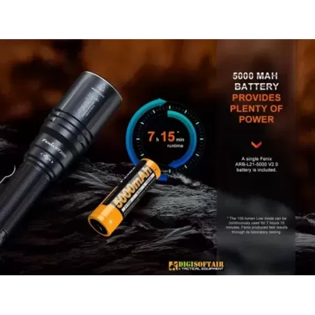 Fenix HT30 White Laser Flashlight 500 lumens 1500m di distanza