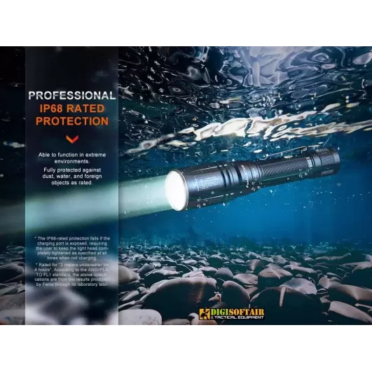 Fenix HT30 White Laser Flashlight 500 lumens 1500m di distanza