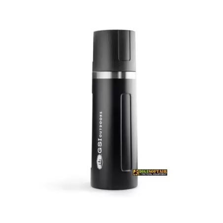 GSI Thermos 1l Black glacier Stainless Vacuum Bottle GSI Thermos 1l Black glacier Stainless Vacuum Bottle