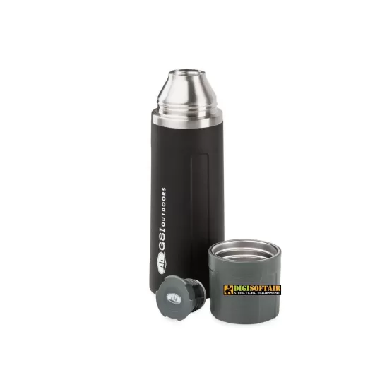 GSI Thermos 1l Black glacier Stainless Vacuum Bottle