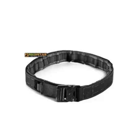 Openland Black double belt with quick release closure OPT-10060