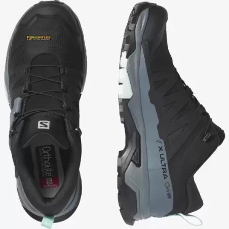 Salomon X ULTRA 4 Goretex Black / Stormy Weather / Opal Blue