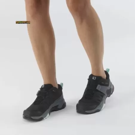 Salomon X ULTRA 4 Goretex Black / Stormy Weather / Opal Blue