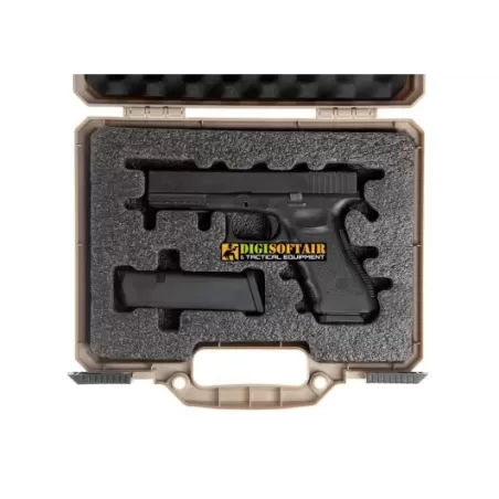 Pistol Case Pre-Cut Foam Nimrod Dark earth
