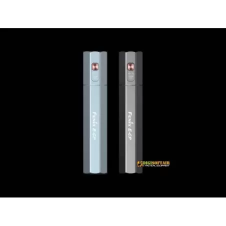 Fenix E-CP Rechargeable Flashlight with Power Bank Black