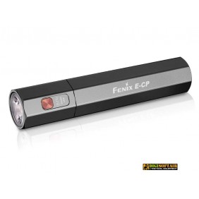 Fenix E-CP Rechargeable Flashlight with Power Bank Black