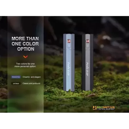 Fenix E-CP Rechargeable Flashlight with Power Bank Black