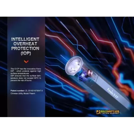 Fenix E-CP Rechargeable Flashlight with Power Bank Black