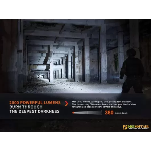 Fenix flashlight PD36 PRO 2800 Lumens