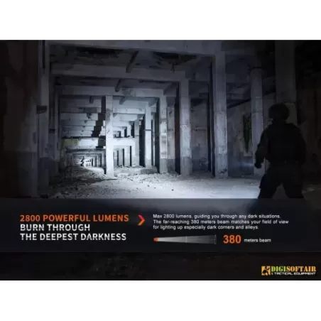 Fenix flashlight PD36 PRO 2800 Lumen