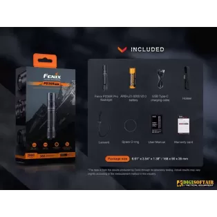 Fenix flashlight PD36 PRO 2800 Lumens 2