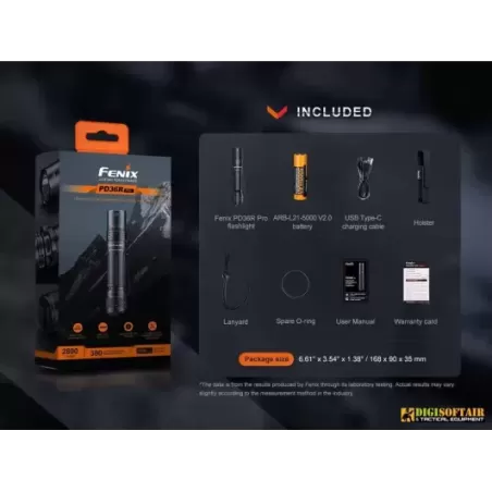 Fenix flashlight PD36 PRO 2800 Lumen