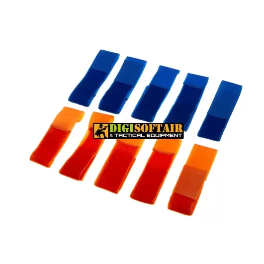 Team Patch Set Blue / Orange Invader gear