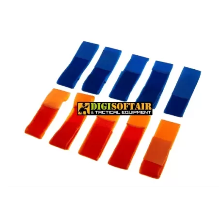 Team Patch Set Blue / Orange Invader gear Team Patch Set Blue / Orange Invader gear