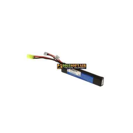 Pirate Arms LiPo 7.4V 1100mAh 20C Stock Tube Type Mini Tamiya