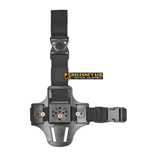 Vega holster 8K17 Nera Piattaforma cosciale compatta