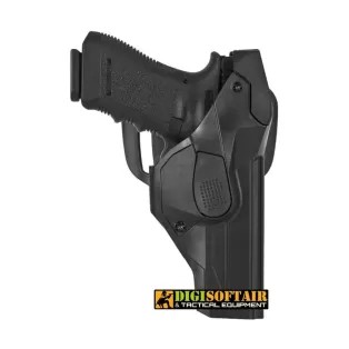 DCH8 Duty CAMA Vega holster fondina NERA per Glock 17